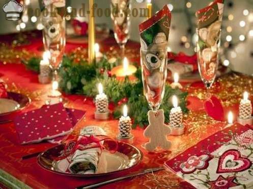 Božič Decor Ideje 2015 novoletni dekor z rokami v letu kozel na vzhodni koledar.