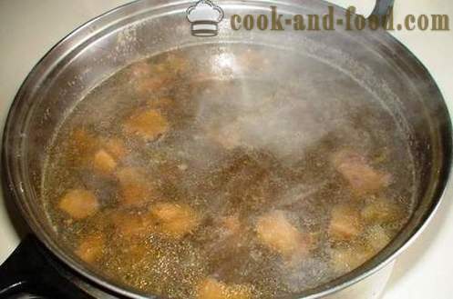 Gobova juha z gobami in krompirjem - okusno, hitro in zadovoljevanje. Recept s fotografijami.