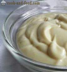 Klasična majoneza mešalnik - kako pripraviti majonezo doma, korak za korakom receptov fotografije
