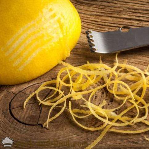 Kako uporabljati limonino lupino za kuhanje? - video recepti doma