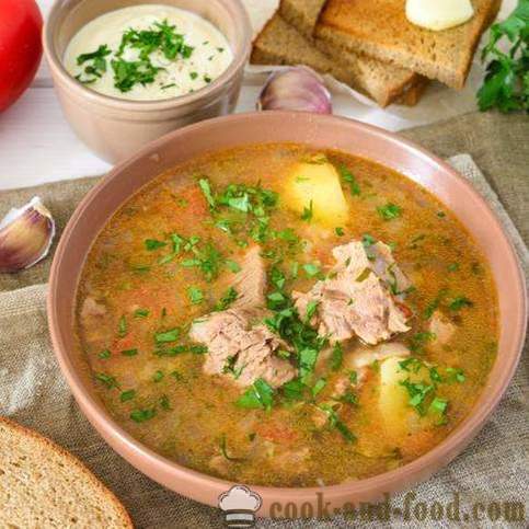 Recept za juho Kharcho doma