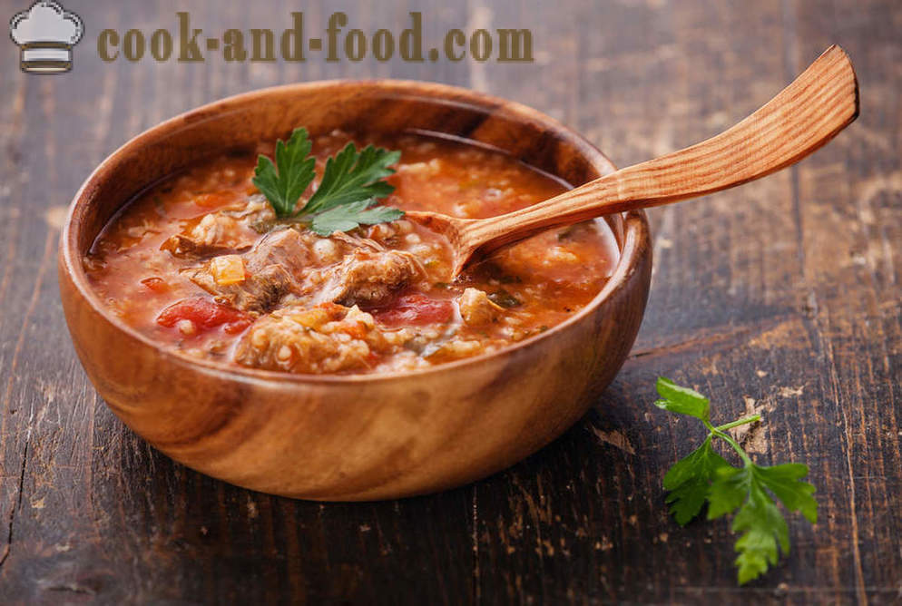 Recept za vročo juho kharcho - video recepti doma