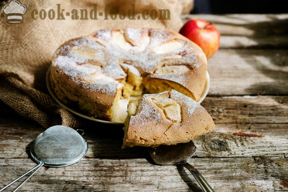 Recepti za mikrovalovno pečico: jabolčna pita
