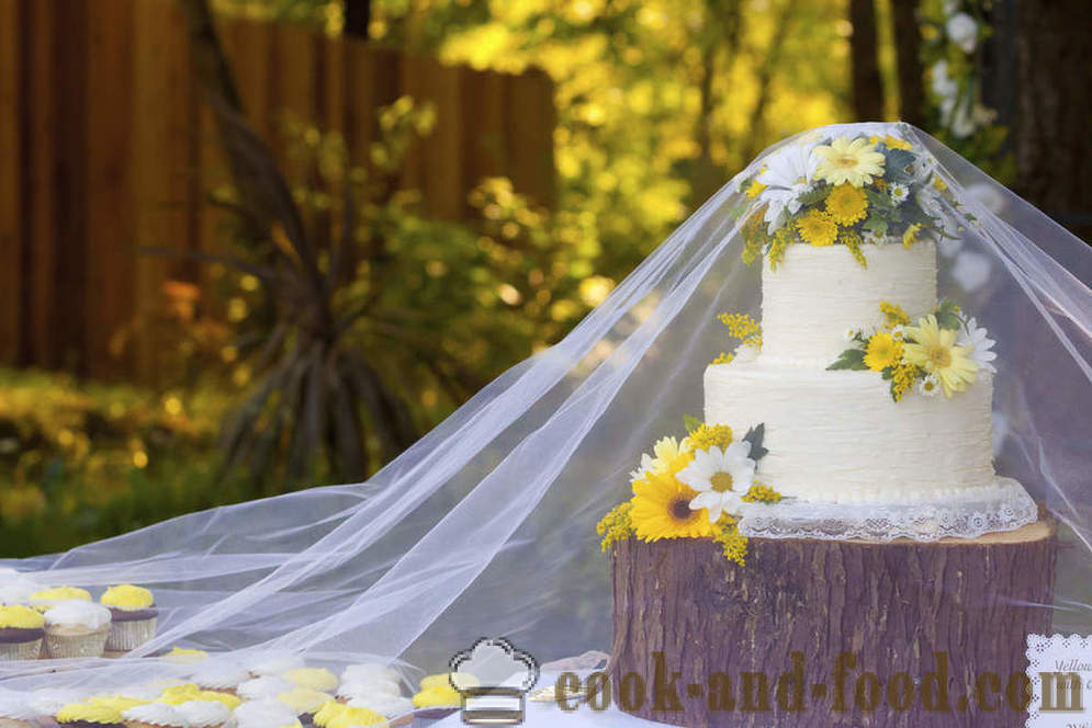 Izberite najbolj modno poročno torto - video recepti doma