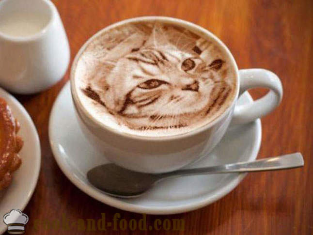 Risbe na kavi: slikarstvo latte art