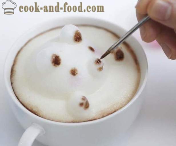 Risbe na kavi: slikarstvo latte art