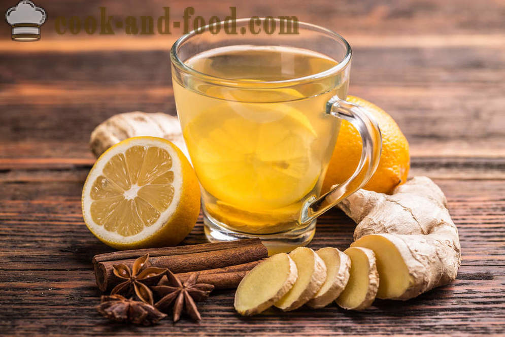 Ginger čaj: 3 modi recept