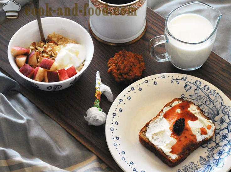 Idealen zajtrk: sedem preprostih receptov - video recepti doma