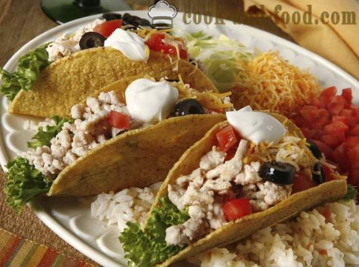 Mehiška hrana: zaviti moje taco! - video recepti doma