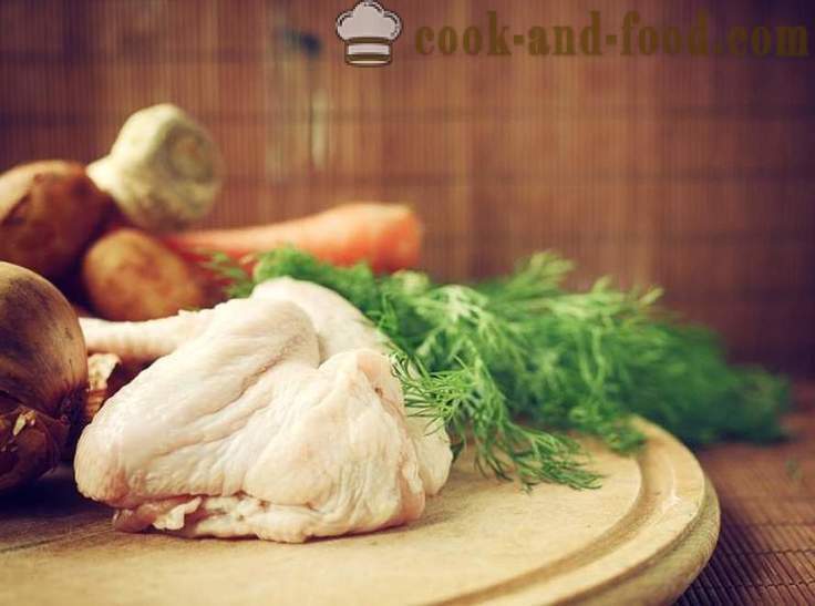 Večerja 4-tečaj: piščanec - video recepti doma