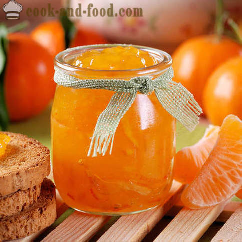 Recept okusom marmelada mandarin